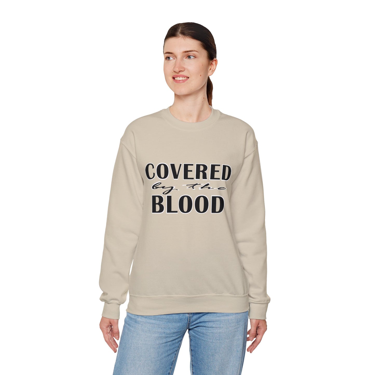 Covered By The Blood Crewneck Sweatshirt