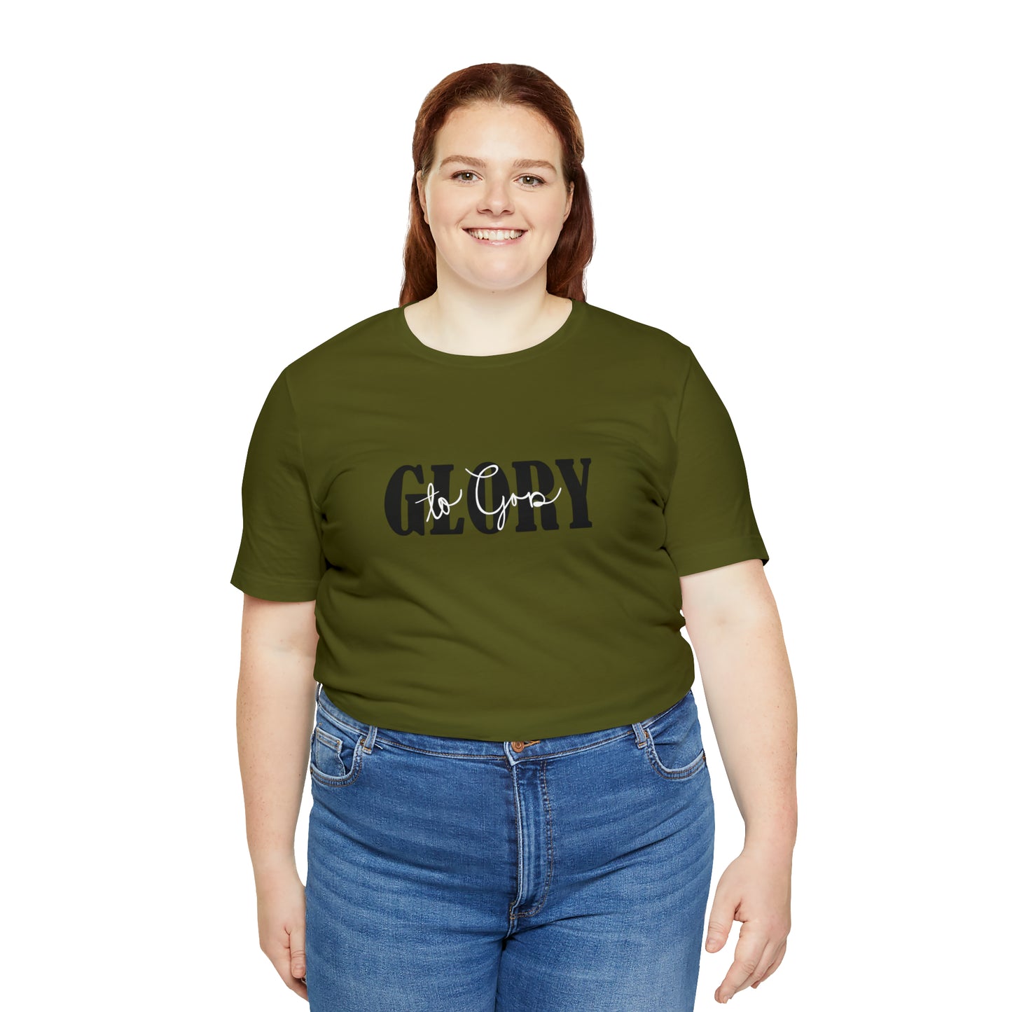 Glory to God Christian Unisex Tee