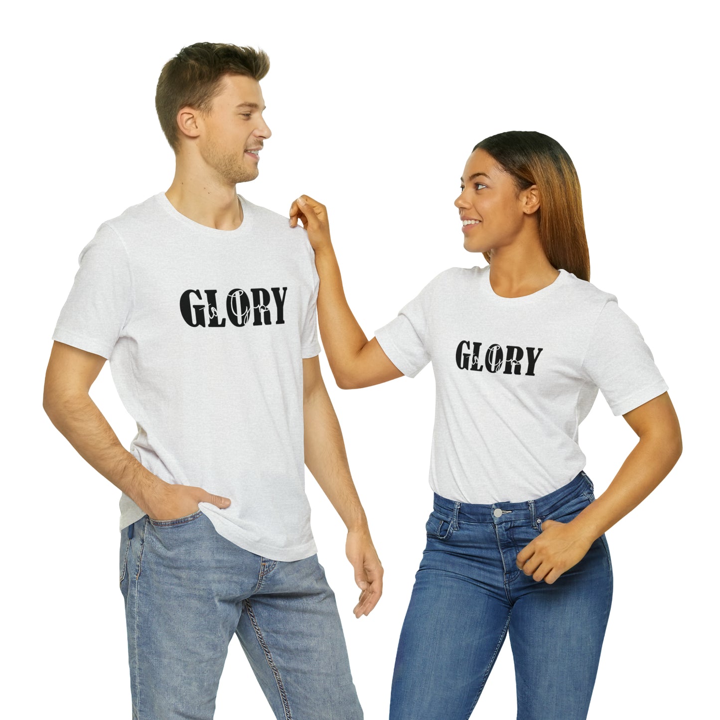 Glory to God Christian Unisex Tee