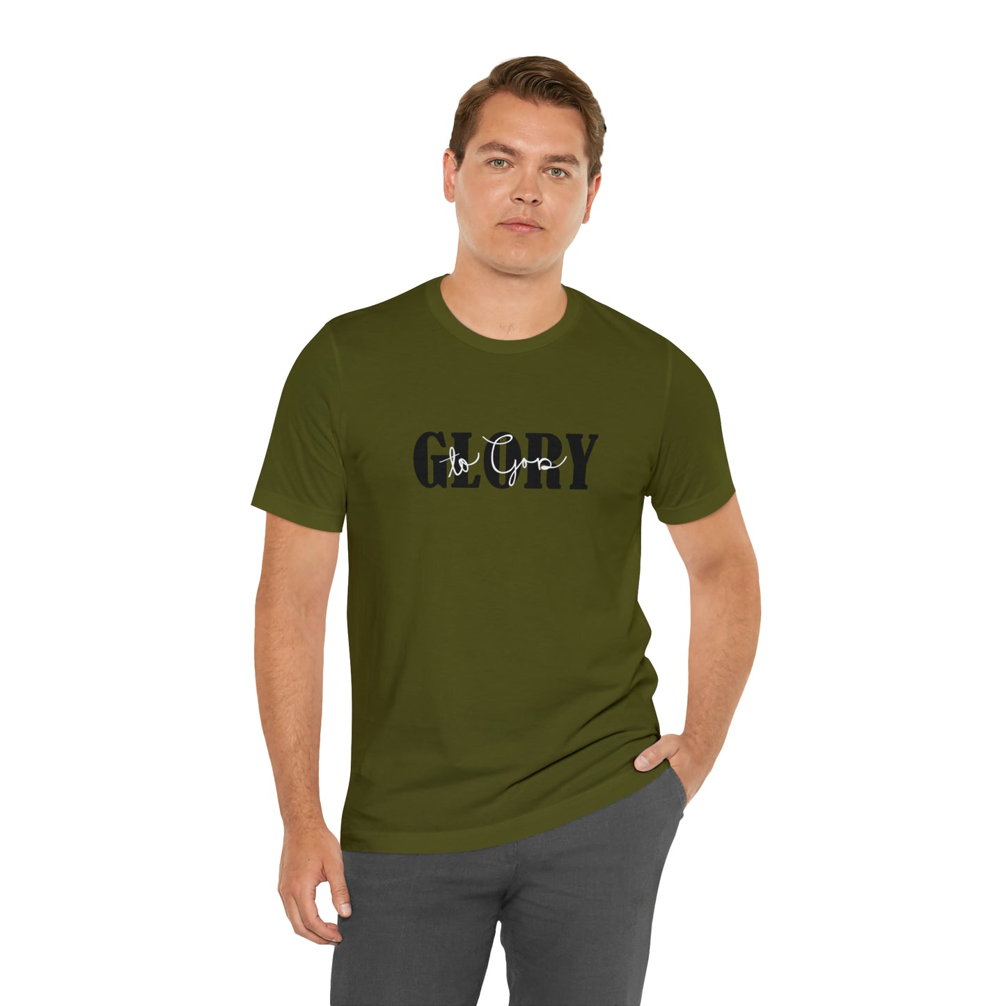 Glory to God Christian Unisex Tee