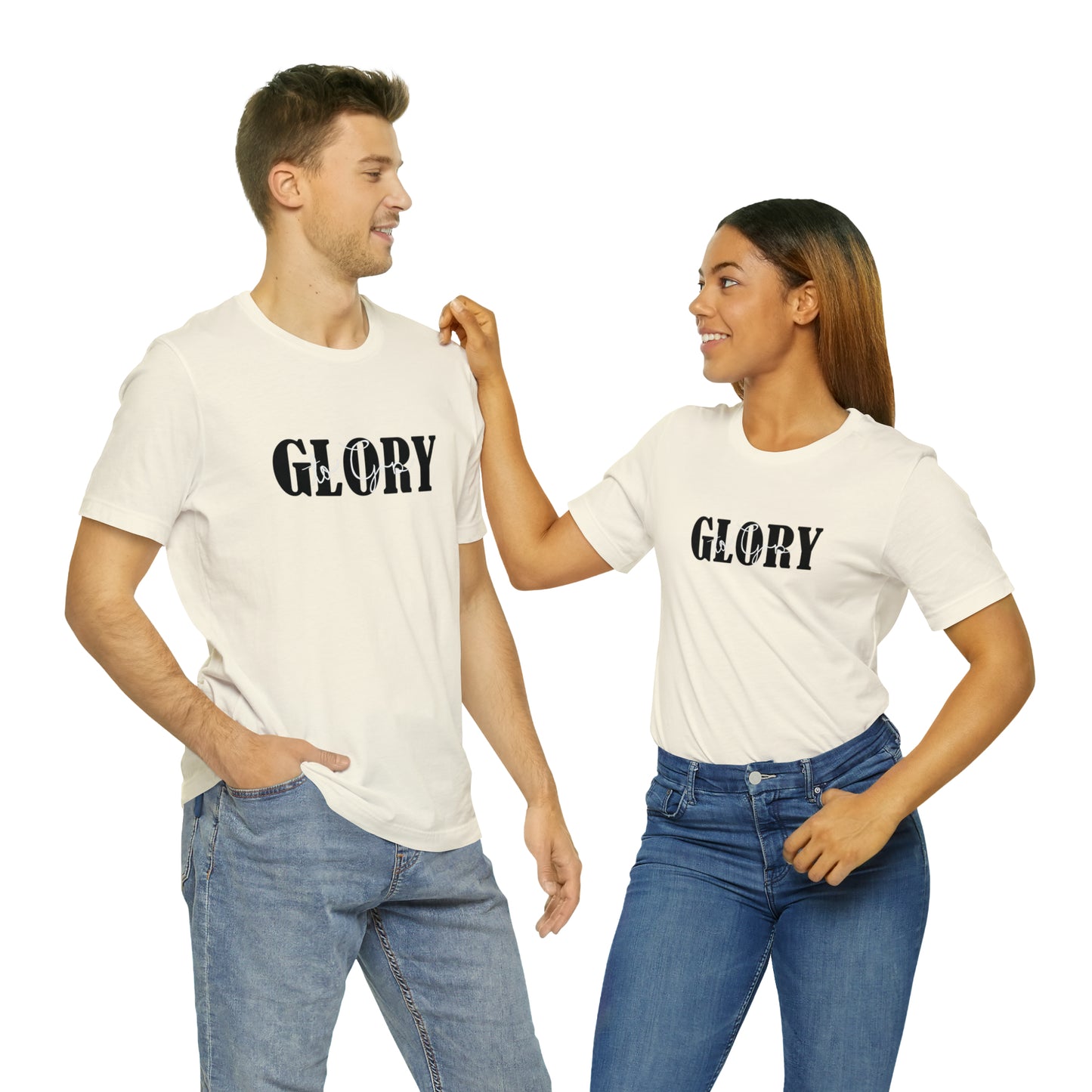 Glory to God Christian Unisex Tee