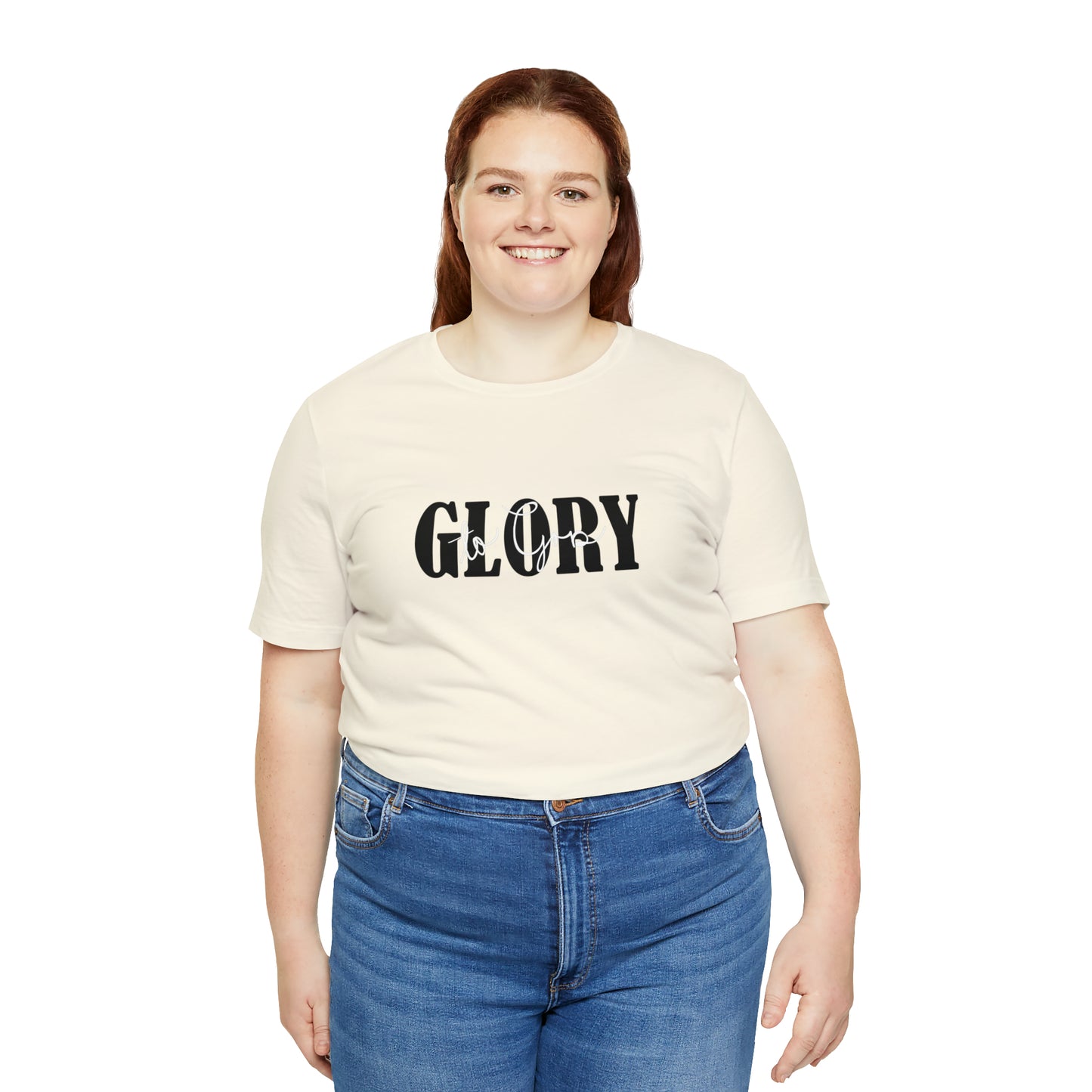 Glory to God Christian Unisex Tee