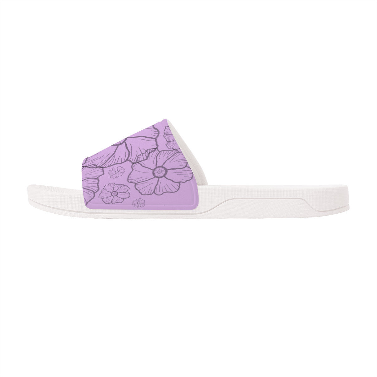 Pillow Slippers - Purple Sandals for Men and Women