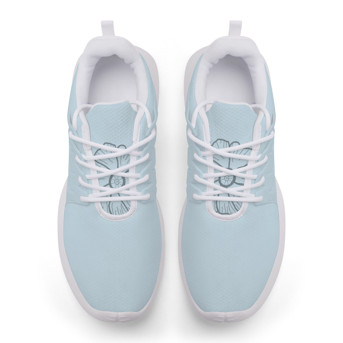 New Training Running Shoes - Walk By Faith Sneakers - Baby Blue