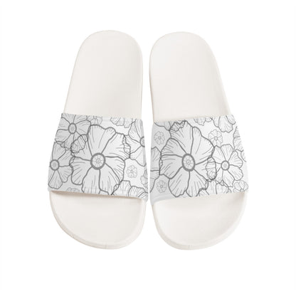 Pillow Slippers - White Sandals for Men and Women