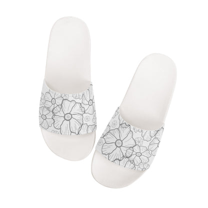 Pillow Slippers - White Sandals for Men and Women